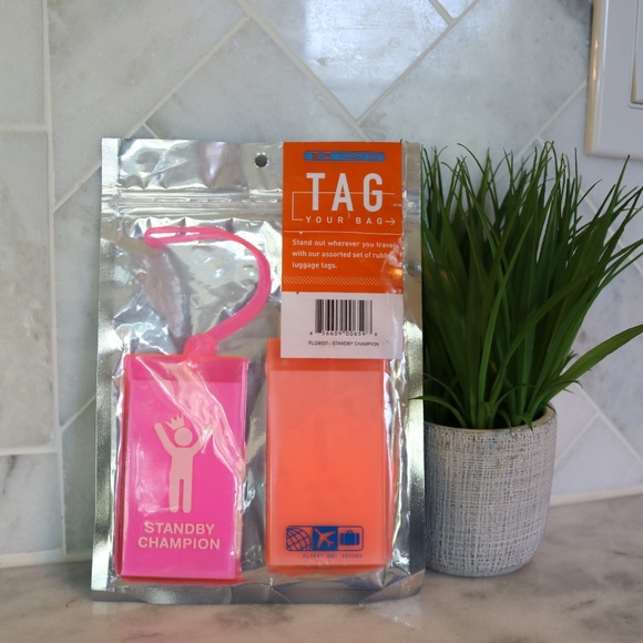 New Flight 001 Luggage Tag Set - Picture 3 of 6